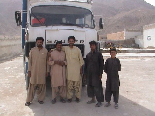Passanten in Quetta (Pakistan)